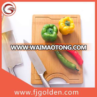 Large bamboo cutting board for kitchen bamboo board